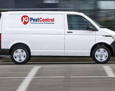 JG Pest Control Van