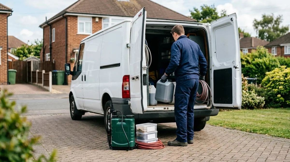 Pest control technician in Ilford, London